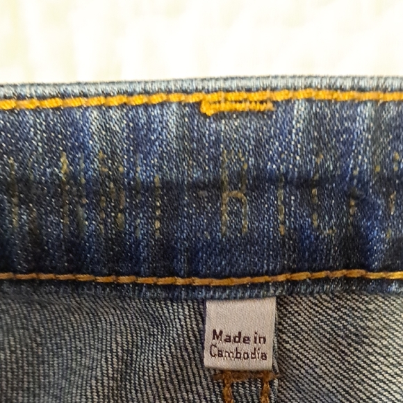 Jennifer Lopez Dark Blue Straight Leg Jeans - Picture 4 of 11